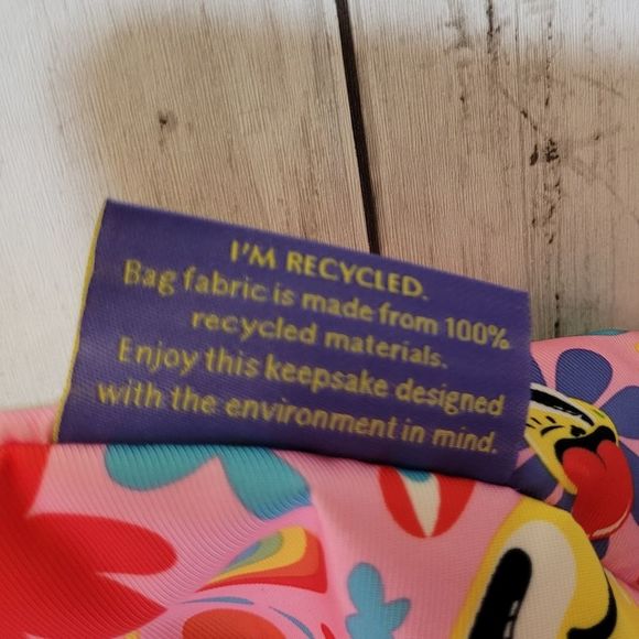 Estee Lauder Hattie Stewart Tote Bag Fun Print Beach Bag - Picture 10 of 11